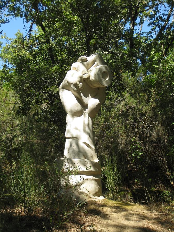 Pievasciata - Chianti Sculpture Park; 'Per la liberta di stampa', B. Fontenla