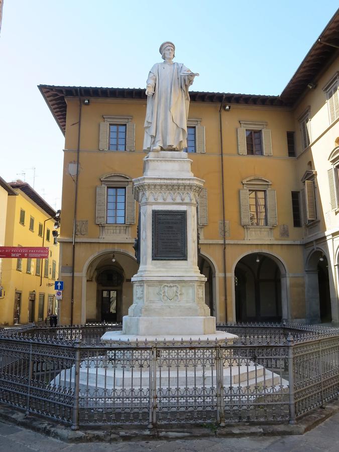 Prato - Monument for F. di Marco Datini