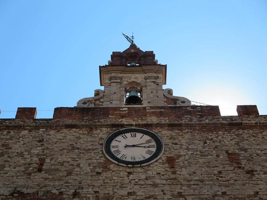 Prato - Palazzo Pretorio; Clock