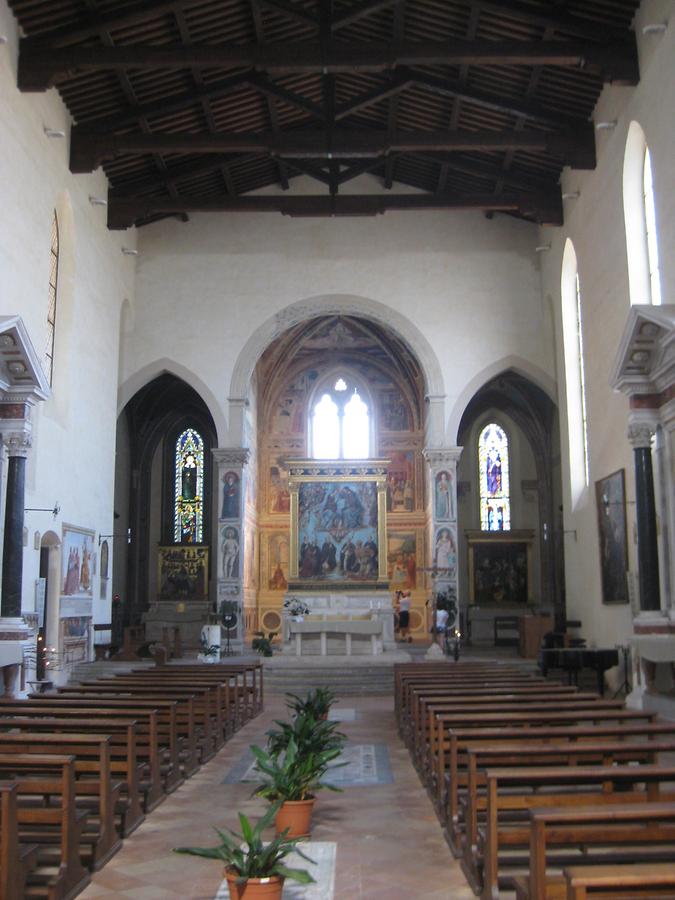 San Gimignano - Sant'Agostino Church; Inside