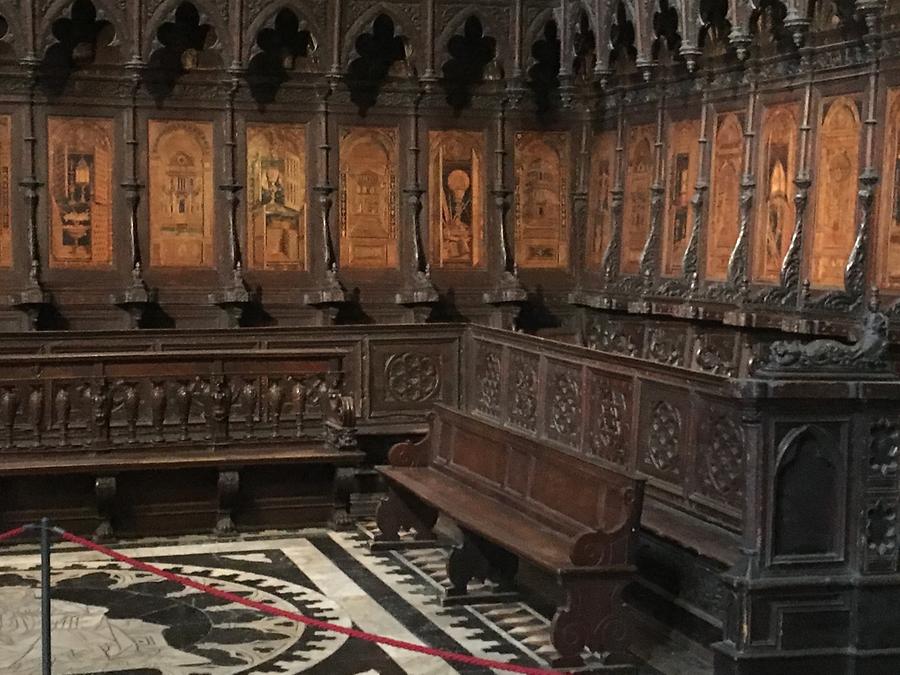 Siena - Cathedral, Choir Stalls