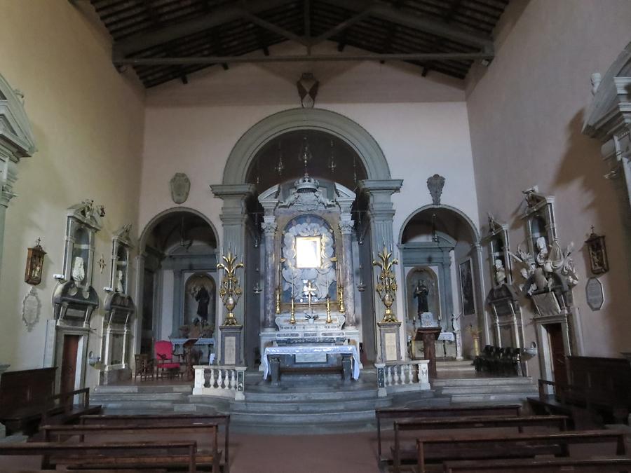 Volterra - San Francesco; Altar
