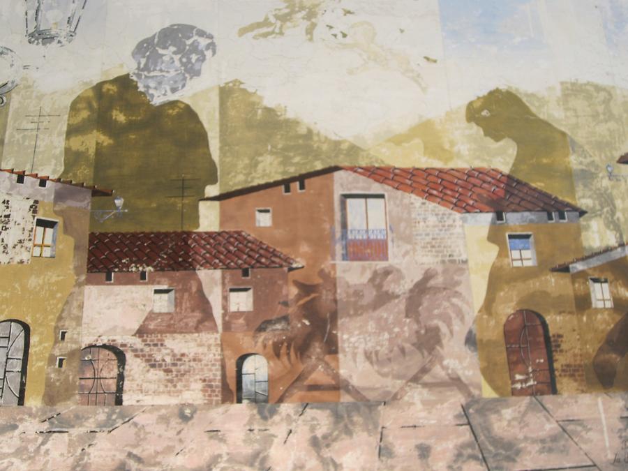 Calvi dell&#39;Umbria - Mural