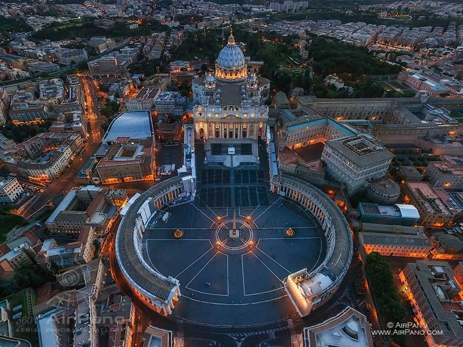St Peters Basilica and Saint Peters Square