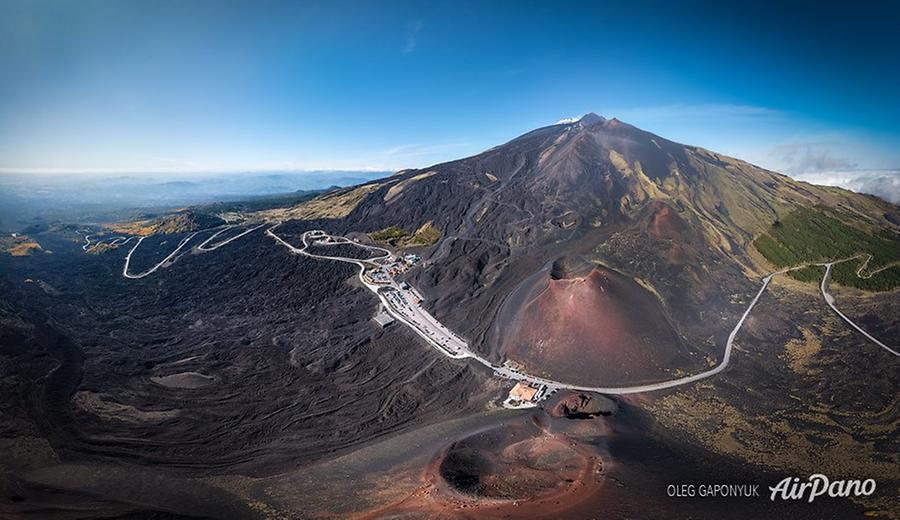 Etna volcano, © AirPano 