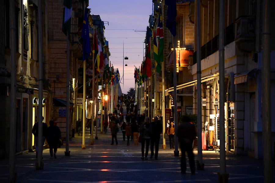 Republic Street at Night