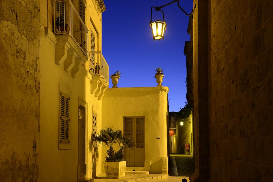 Mdina - Old Town at Night