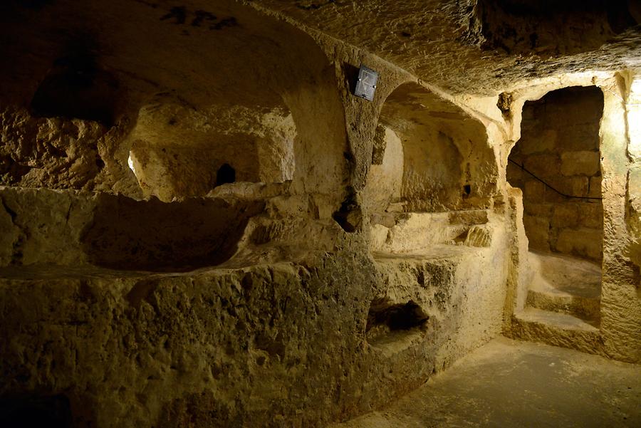 Rabat - St. Paul’s Catacombs; Baldachin Tomb