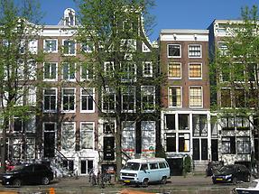 Amsterdam - Patrician Houses along a Gracht (2)