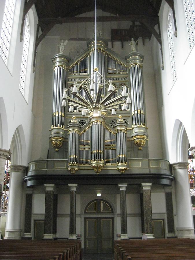 Delft - Oude Kerk, Church Organ