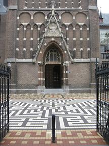 The Hague - St. Jacobus Kerk, Labyrinth