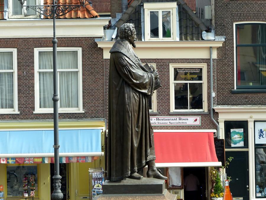 Delft - Statue of Hugo Grotius, 18th Century