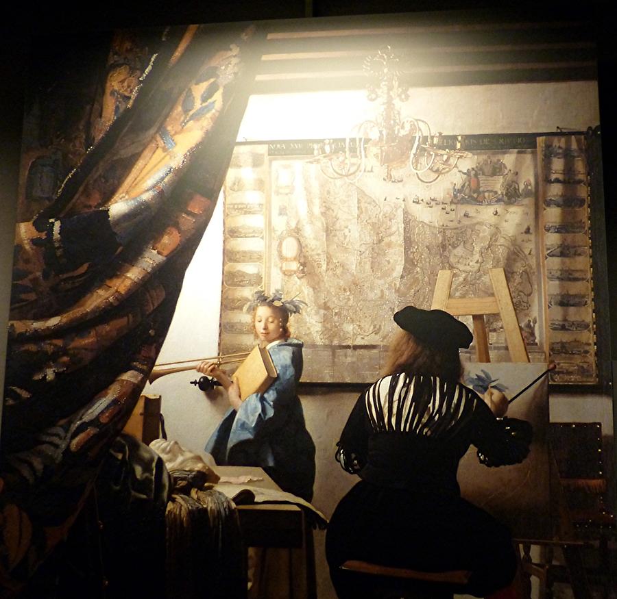 Delft - Vermeer Centre; 'Art of Painting'
