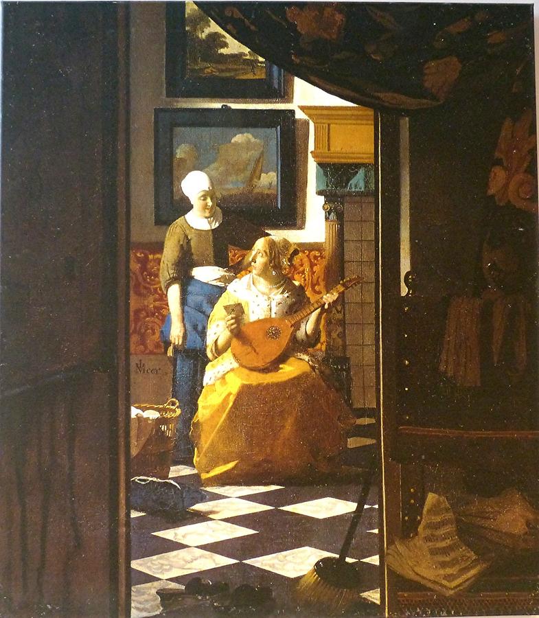 Delft - Vermeer Centre; 'The Love Letter'