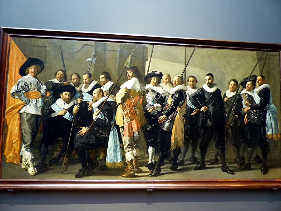 Amsterdam - Rijksmuseum; ' De Magere Compagnie', Frans Hals, finished by Pieter Codde