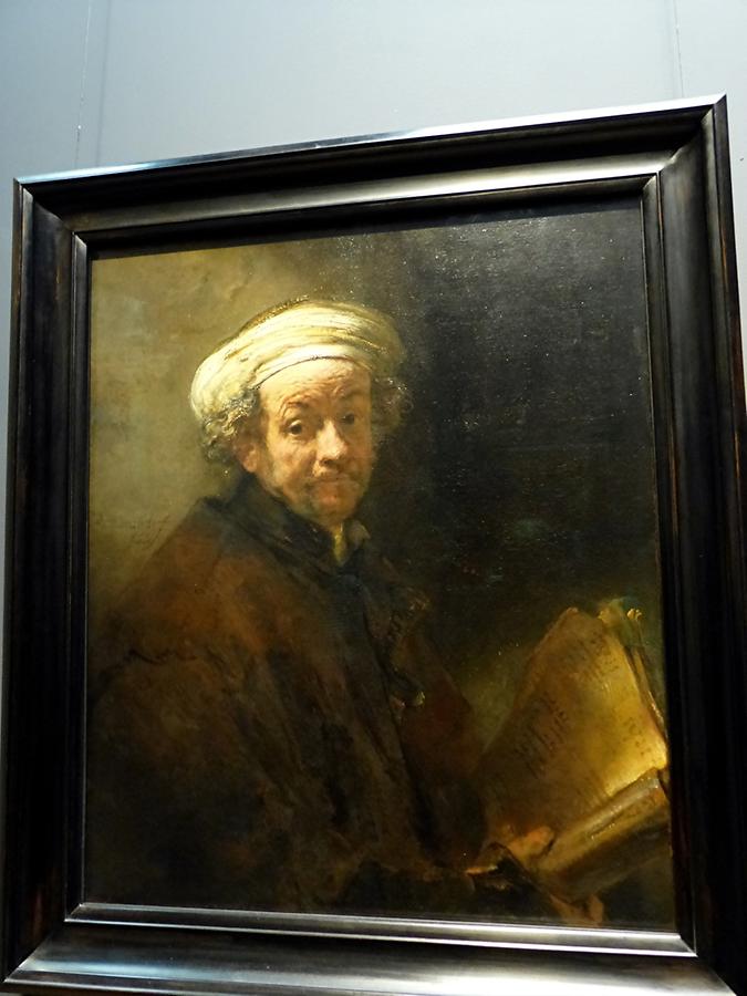 Amsterdam - Rijksmuseum; Rembrandt's Self Portrait (1661)