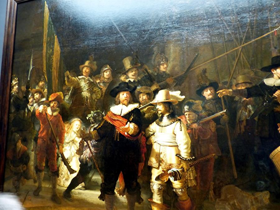 Amsterdam - Rijksmuseum; Rembrandt's 'The Night Watch'