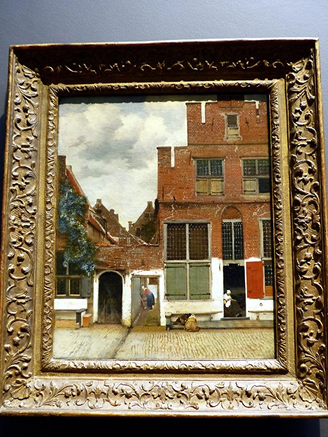 Amsterdam - Rijksmuseum 'The Little Street' (1657-58), Vermeer van Delft