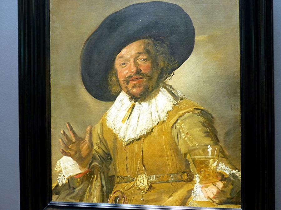 Amsterdam - Rijksmuseum; 'The Merry Drinker', Frans Hals (1628-30)