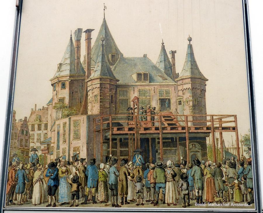 Amsterdam - Weigh House on an Old View