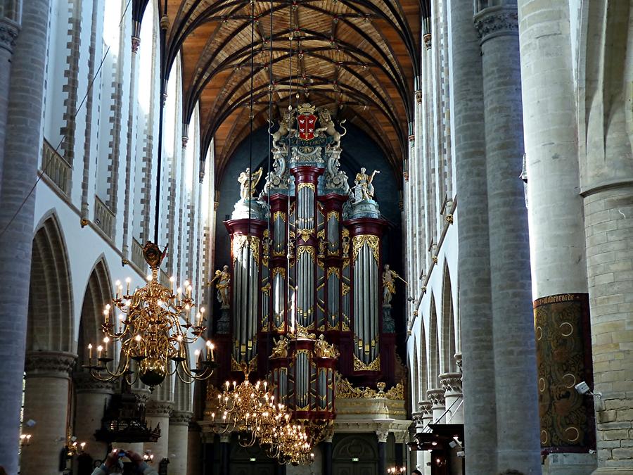 Haarlem - St.-Bavokerk; Baroque Willibrord Organ from 1738