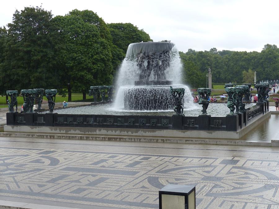 Oslo - Sculpture Park; Fountain