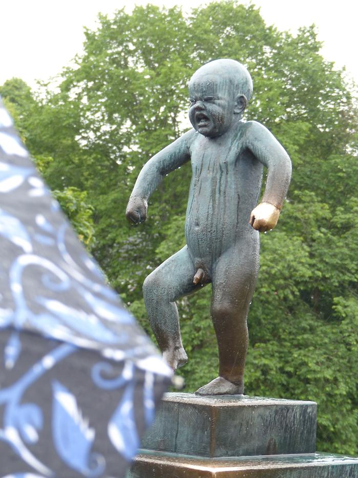 Oslo - Sculpture Park; The Angry Boy