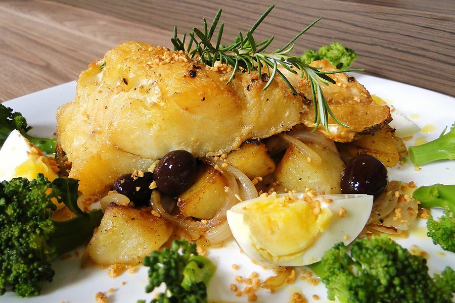 Évora - Typical Food; Bacalhau