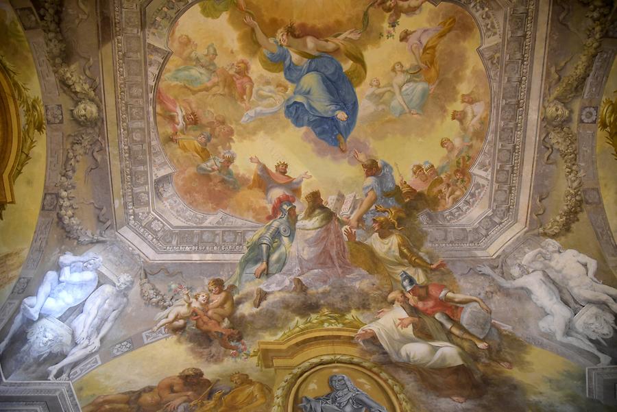 Convent and Palace of Mafra - Ceiling Fresco