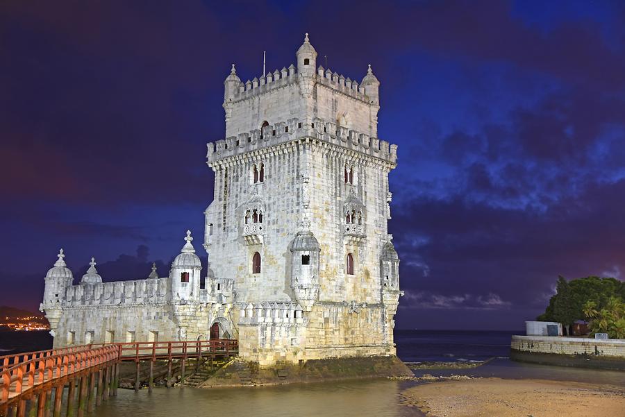 Belém Tower at Night