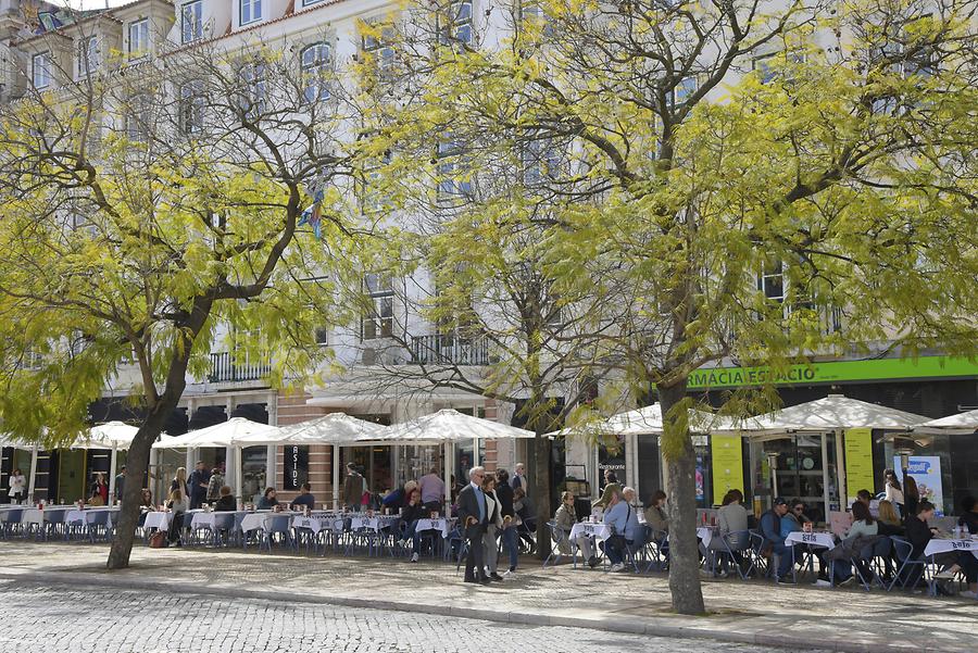 Rossio Square - Cafés