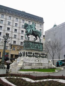Mihailo Obrenovic monument, Belgrade, Serbia. 2015. Photo: Clara Schultes
