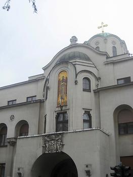 Actual patriarchal seat of the Serbian-Orthodox Church, Belgrade, Serbia. 2015. Photo: Clara Schultes