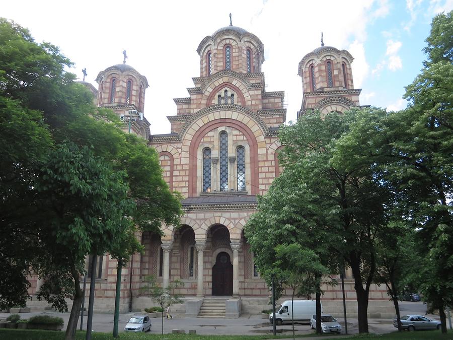 Belgrade - Serbian Orthodox Saint Mark's Church