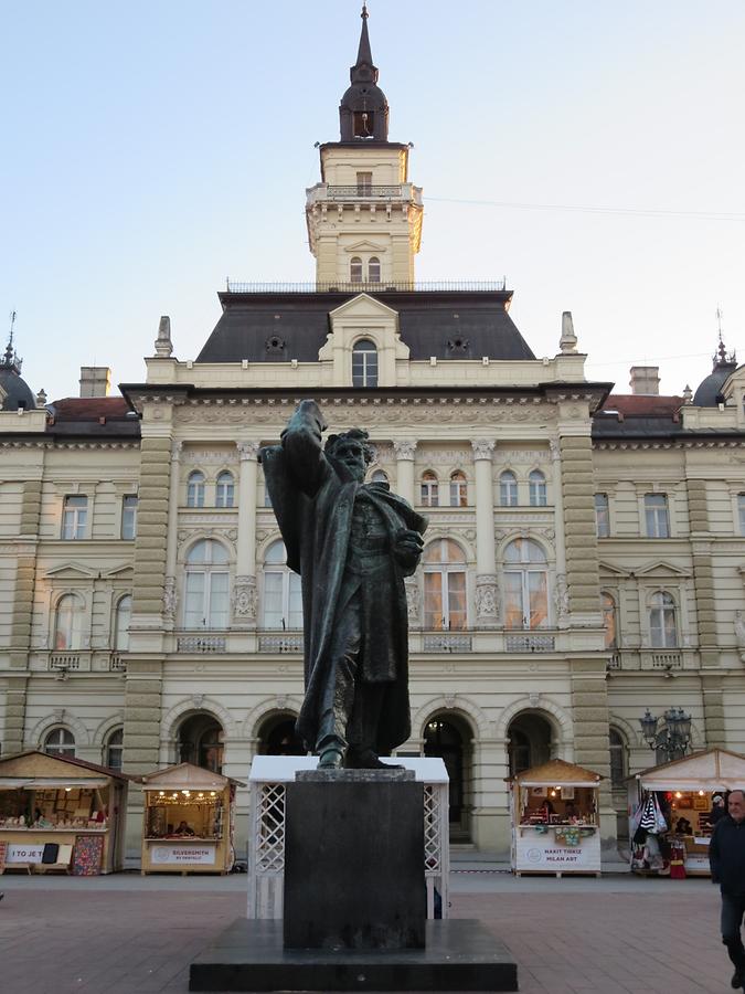 Novi Sad - Statue of Svetozar Miletic by Ivan Mestrovic