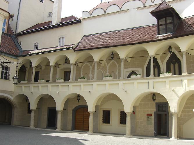 Bratislava, Old City Hall, courtyard