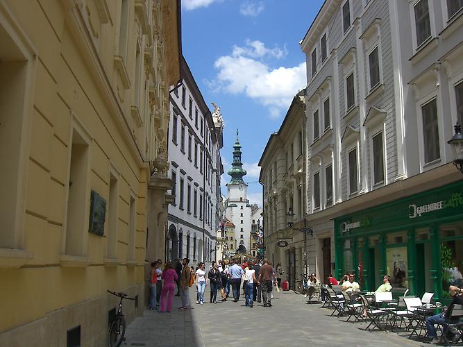 Bratislava, Old Town: Michael`s Gate