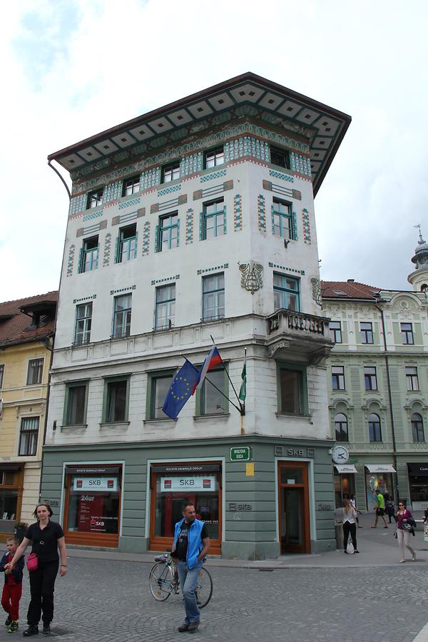 Prešeren Square - Art Nouveau Buildings
