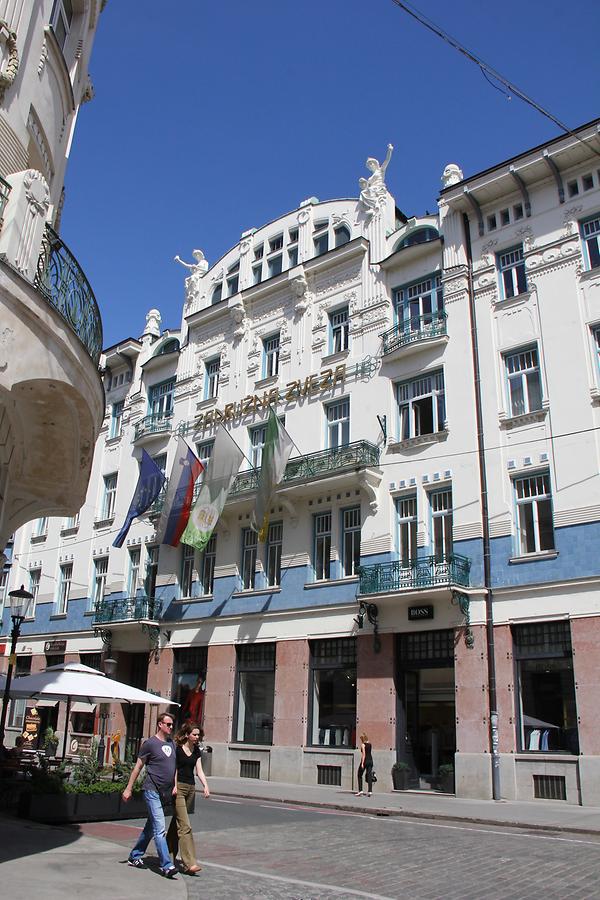 Prešeren Square - Art Nouveau Buildings