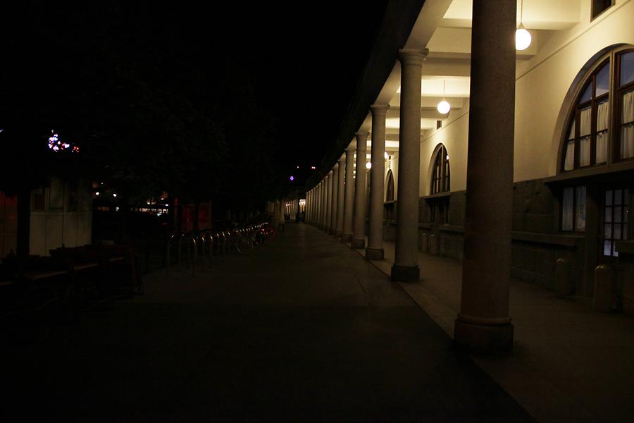 Ljubljana at Night - Plečnik Arcades