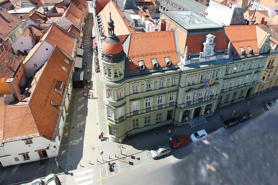 Maribor Cathedral - Panoramic View; Central Post Office