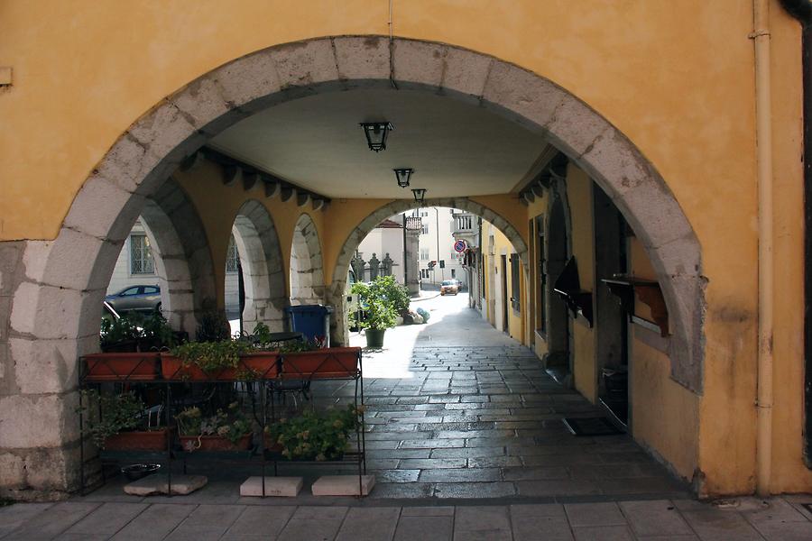 Gorizia - Town Centre; Arcades