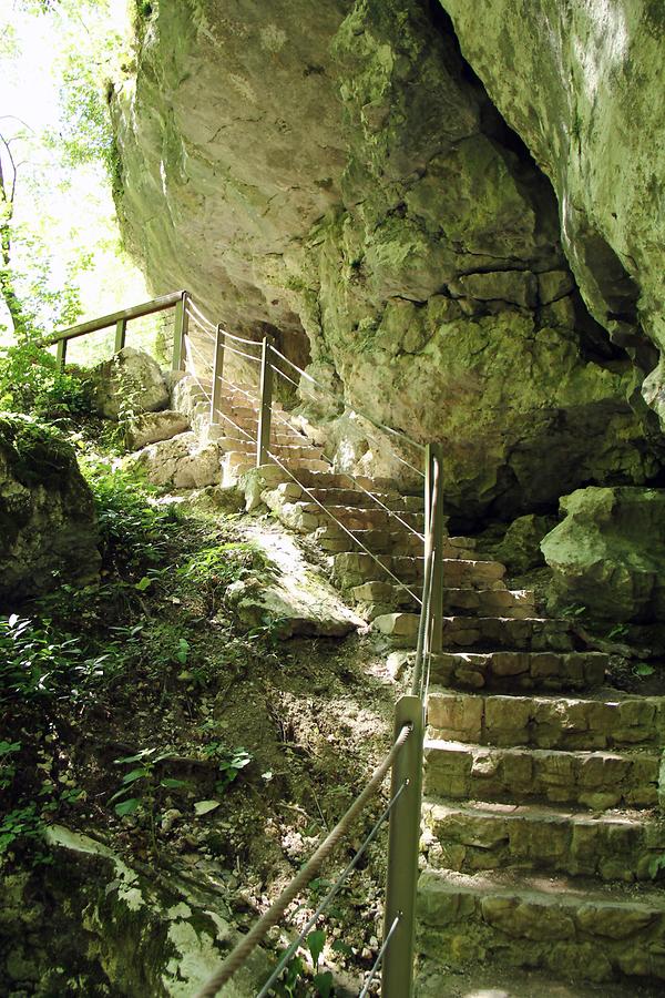 Tolmin Gorge - Path