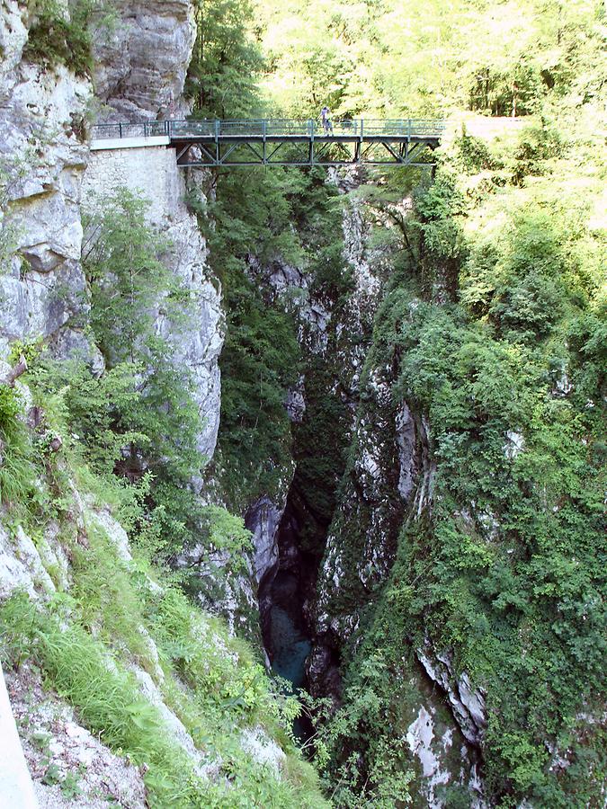 Tolmin Gorge - The Devil's Bridge