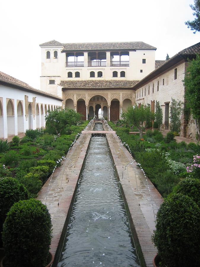 Granada - Palacio de Generalife y Jardin