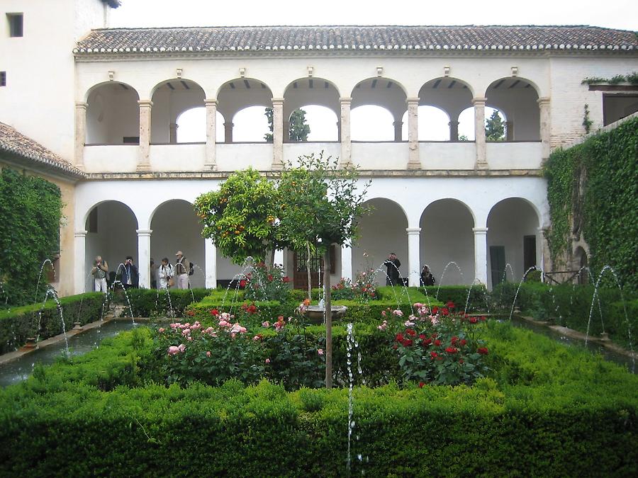 Granada - Palacio de Generalife y Jardin
