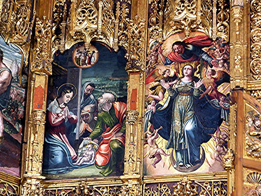 Arcos de la Frontera - High altar of San Pedro