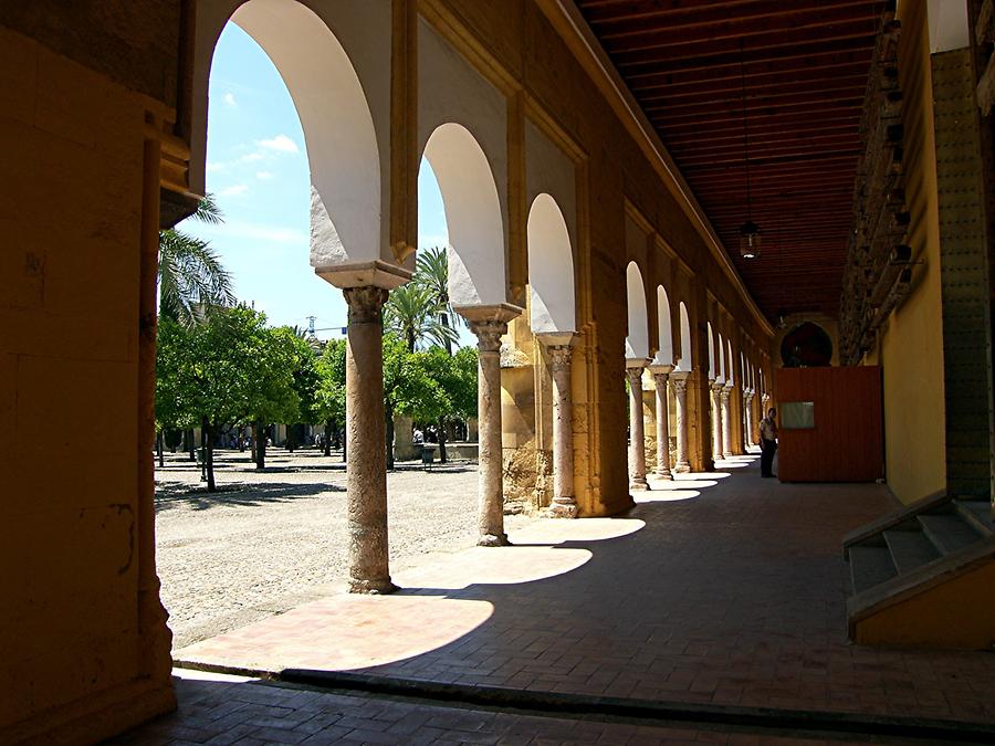Cordoba Courtyard with Orange Trees