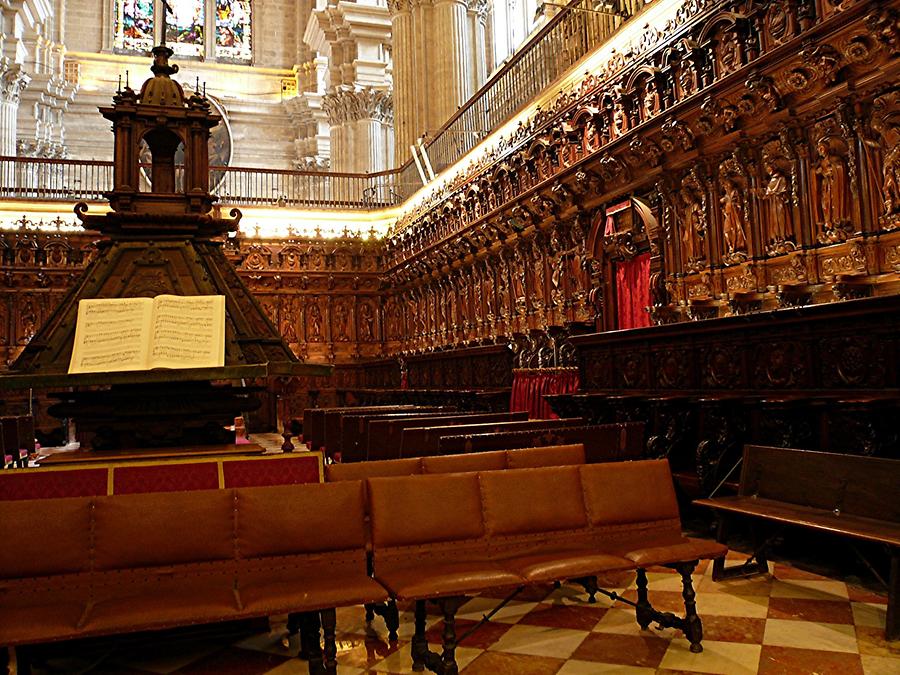 Malaga – Cathedral Choir Stalls