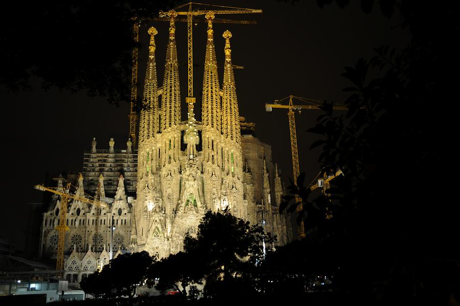 Evening Stroll - Sagrada Família
